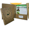 Eco Brown Kraft Binder (9 3/4"x11 1/2") (1 PMS)